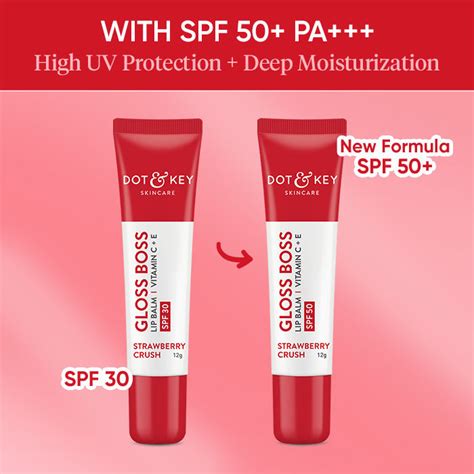 Buy Dot And Key Gloss Boss Lip Balm Vitamin C E Spf 50 Caramel Kiss