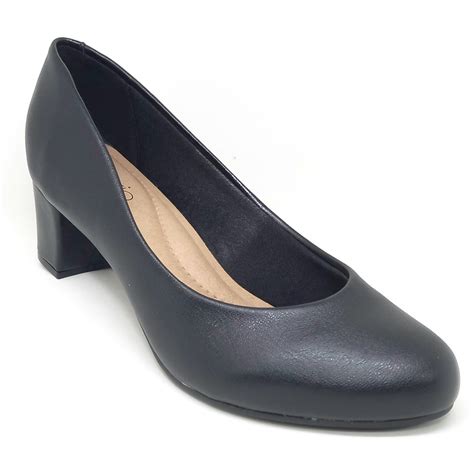 Sapato Scarpin Beira Rio Salto Baixo Conforto Social Casual No Shoptime