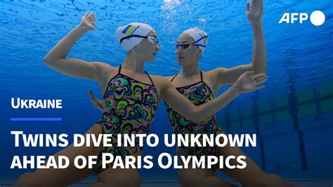 Ukrainian Twin Sisters Dive Into The Unknown Ahead Of Paris Olympics