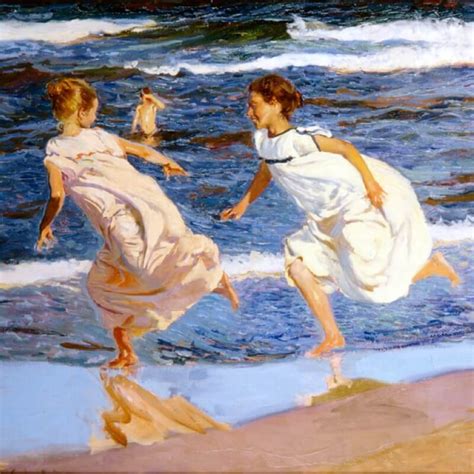 Cuadros de Joaquin Sorolla Niños en la Playa Encuentra los mejores