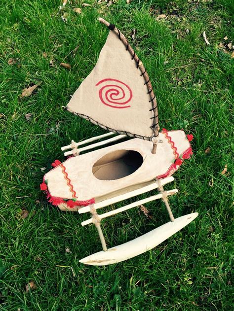 Valentine Box Moana Boat Made From A Tissue Box For School By Chad And