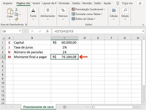 Como Calcular Juros Compostos No Excel