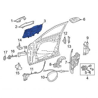 Mercedes EQS Door Handles Window Crank Handles CARiD