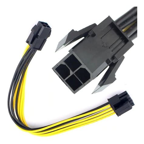 Cabo Adaptador Atx 4 Pinos Para 8 Pinos Placa Mae MercadoLivre