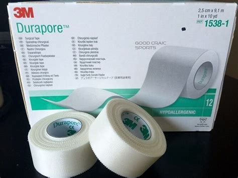 White 3m Durapore Surgical Tape Rs 2550 Box Egzeon Pharmaceuticals