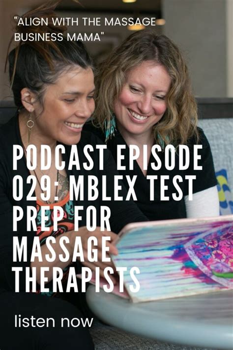 Podcast Episode 029 Mblex Test Prep For Massage Therapists The Massage Business Mama