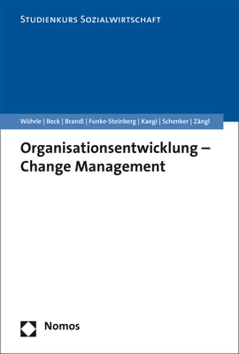 Organisationsentwicklung Change Management Online Kaufen