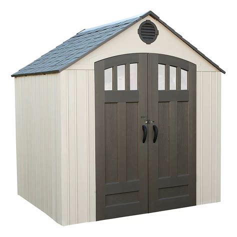 Lifetime 8 Ft X 6 Ft Storage Shed The Home Depot Canada