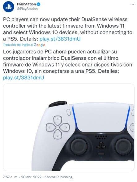 Sabes Que Ya Es Posible Actualizar El Dualsense Sin Conectarlo A La