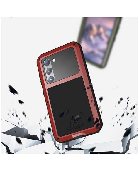 Coque Antichoc Blindée Et étanche Samsung Galaxy S23 Love Mei France Couleur Rouge