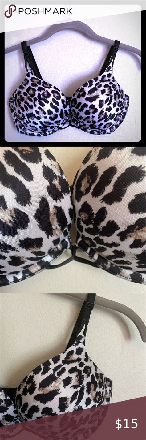 Victorias Secret Leopard Print Push Up Bra Push Up Bra Push Up