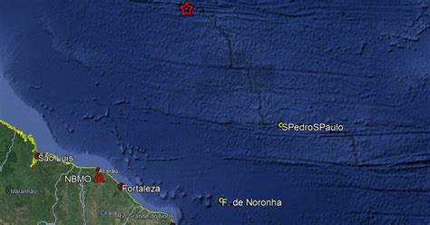 Sismos Do Nordeste Novo Tremor Na Dorsal Meso Oce Nica Em