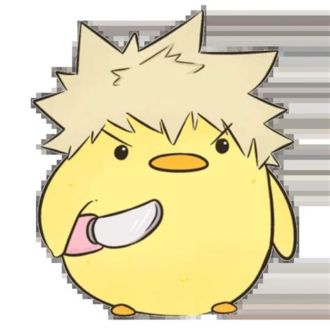 Bakugou Katsuki Telegram Stickers