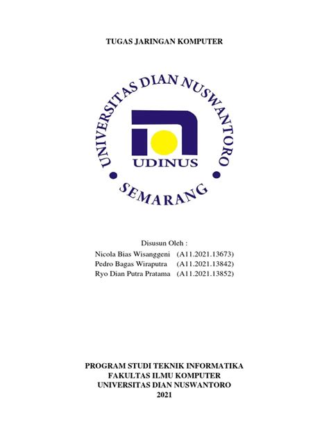 Tugas 2 Jaringan Komputer Kelompok E Pdf