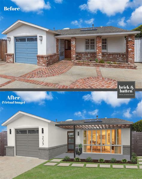 Brick Batten Online Exterior Design Services Virtual Rendering Artofit