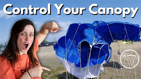 CONTROL Your Canopy After Landing In HIGH WINDS Skydiving Safety