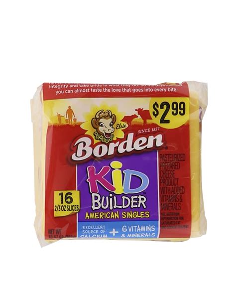 Borden Kid Builder American Singles 1067 Oz Shipt