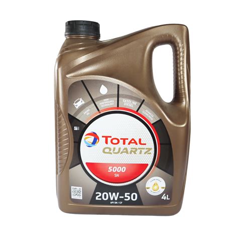 Aceite Total Quartz 5000 20w50 AutoStock Repuestos para Automóviles