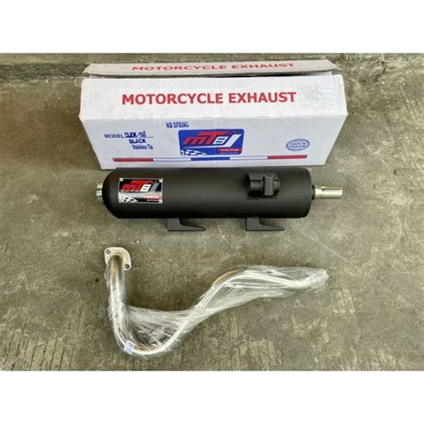 MT8 Power Pipe Honda Click 125 150 Stainless Tip Lazada PH