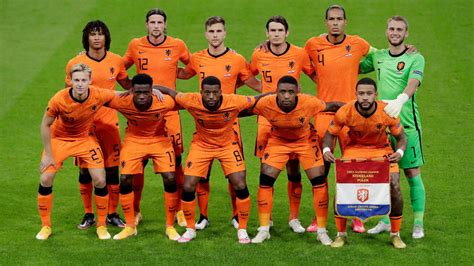 Así sería la poderosa alineación de Holanda en la Eurocopa de 2021