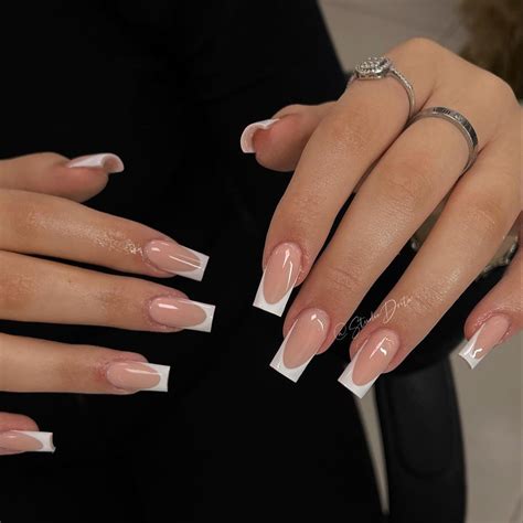 Best French Tip Nail Designs To Inspire You French Acrylic Nails