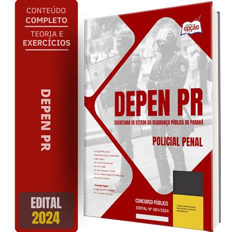 Apostila Depen Pr Policial Penal Pol Cia Penal Do Paran