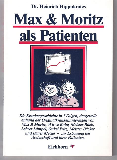 Buch Max Moritz Als Patienten Sammlung Wilhelm Busch Land