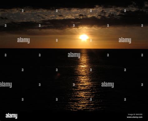 An Australian Sunset Stock Photo Alamy