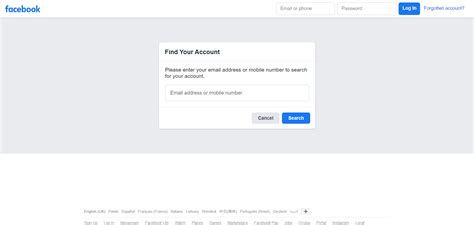 TeamPassword What To Do If You Forgot Your Old Facebook Login