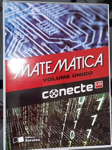 Livros De Matemática Ensino Médio Conecte Volume Único 5 Unidades Livro Editora Saraiva