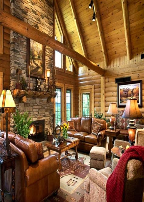 Pin By Teresa Brumbelow On Cabin Fever Cabin Living Room Cabin