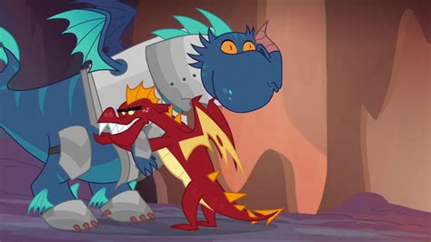 Image - Garble hugging a blue dragon S6E5.png | My Little Pony ...