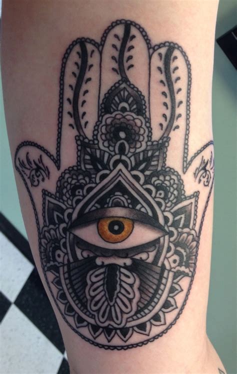 Seeing Hand Eye Tattoo Eternal Image