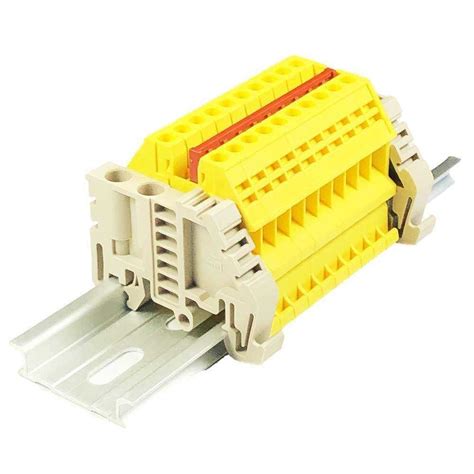 Din Rail Terminal Blocks Kit By International Connector Dinkle Dk