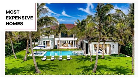 Oceanfront Opulence: Newly Built $74M Florida Mansion Is the Week's ...