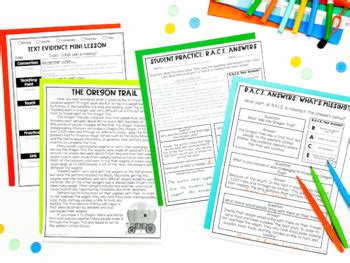 Text Evidence Mini Lessons By Ciera Harris Teaching Tpt