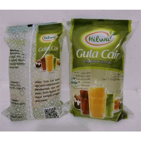 Jual Hilwa Gula Cair Pengganti Gula Pasir Shopee Indonesia