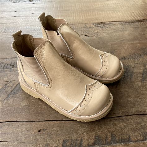 Bota De Cuero Nude Tipo Chelsea Bern