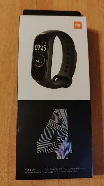 Smart Watch Xiaomi Mi Band Schermo Amoled Fitness Nero Eur