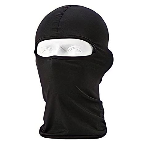 Balaclava Touca Ninja Capuz PRETA Proteção Térmica para Motoboy