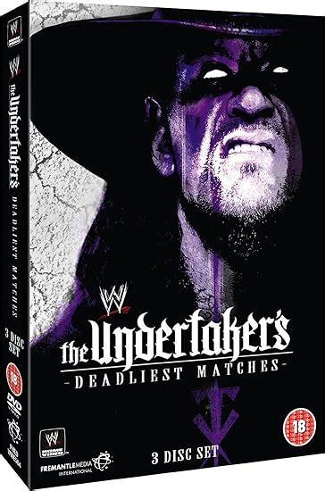 Wwe Undertaker S Deadliest Matches DVD Amazon Co Uk Undertaker