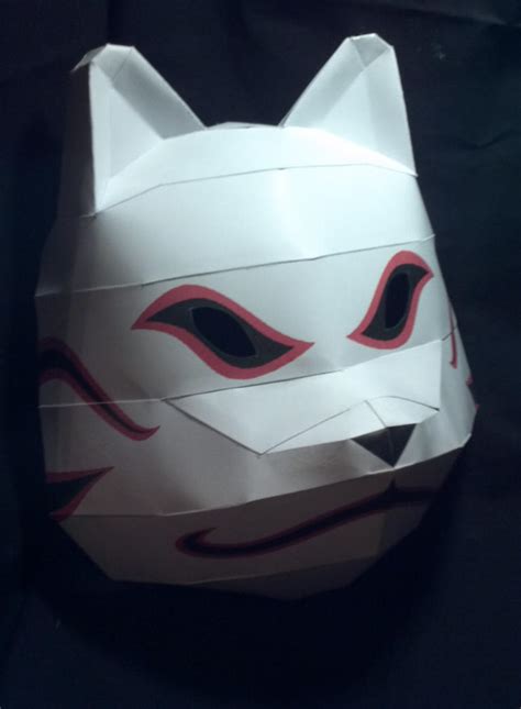 Papercraft Anbu Mask By Xanokah On Deviantart