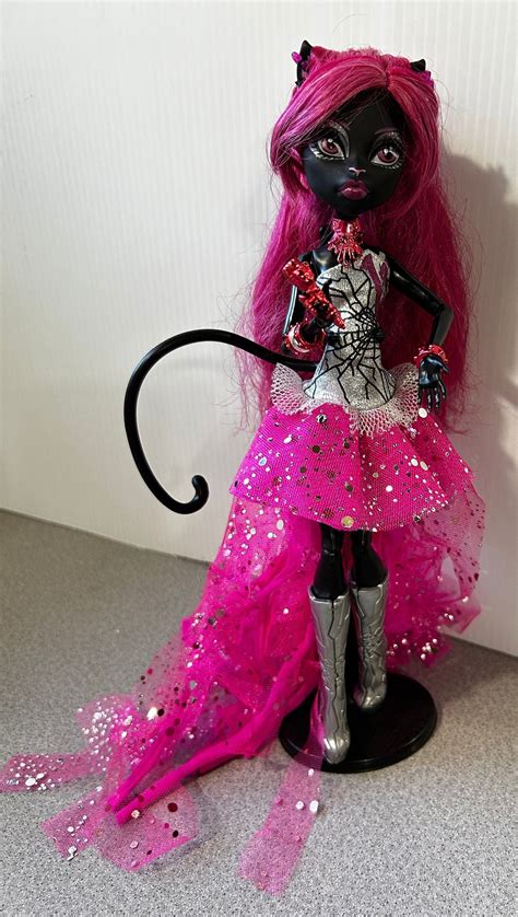 Monster High Doll Catty Noir Doll 13 Wishes Ooak Mattel Etsy