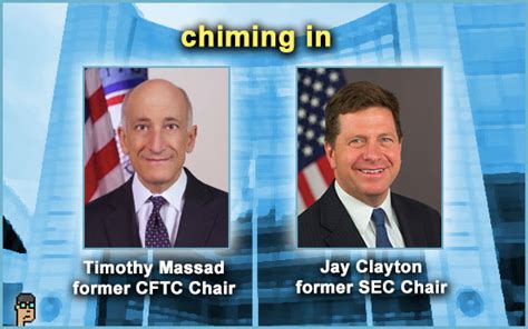 Former Sec And Cftc Chairs On Digital Assets How Big Is The Crypto