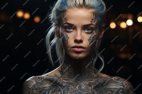 Premium Photo Tattoo On A Woman39s Body Skin Tattoo On A Woman39s