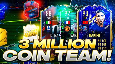 My New Meta Hybrid Million Coin Team In Fifa Fut Youtube