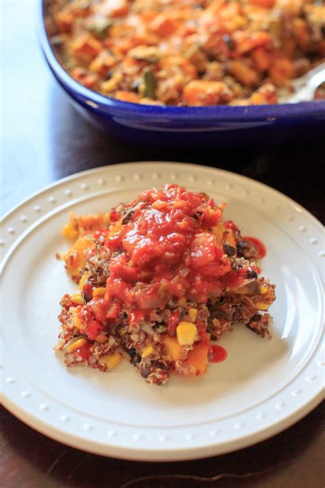 Butternut Squash Quinoa Casserole Vegan Friendly Gluten Free 30 Minutes