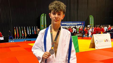 El judoca granadino Ricardo IV Freires subcampeón de España sub 15 Ideal