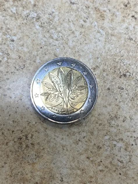 Rare Pi Ce Euro L Arbre De Vie Libert Galit Fraternit Eur