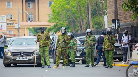 Kenya Investigating Death Of Protester Shot And Killed By Police